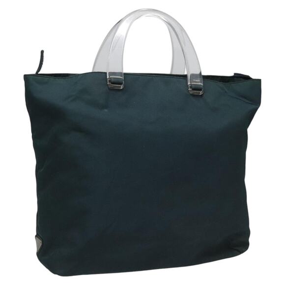 PRADA Hand Bag Nylon Navy - Picture 1 of 12